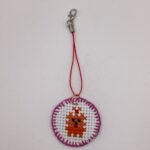 わんちゃん刺繍 / ストラップ / Tuesday 323 YOU & YUU Fukuoka Handmade Accessories Shop