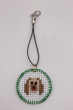 わんちゃんし刺繍 / ストラップ / Tuesday 336