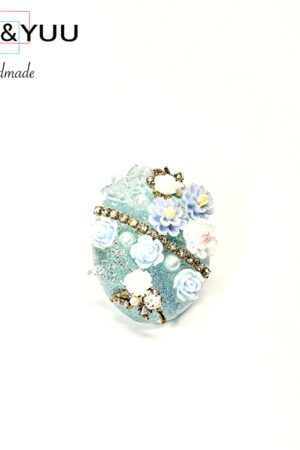 クリスタルブルーム♡レジンブローチ / レジンブローチ / sinobu 415